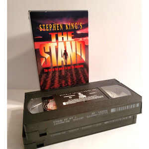 Stephen King's 1995 The Stand 2VHS Tapes Vintage Used Still Good